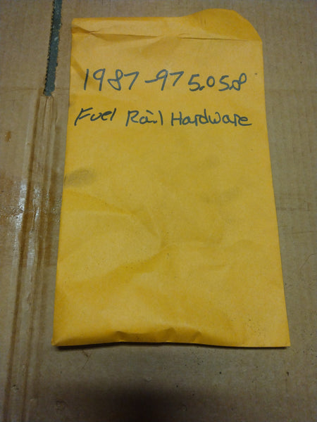 1987-97 5.0 5.8 fuel rail hardware