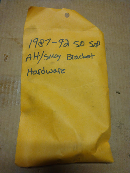 1987-92 f-series and bronco alt/smog bracket hardware (5.0 5.8)