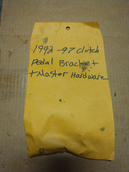 1992-97 f-series and bronco clutch pedal bracket/master hardware