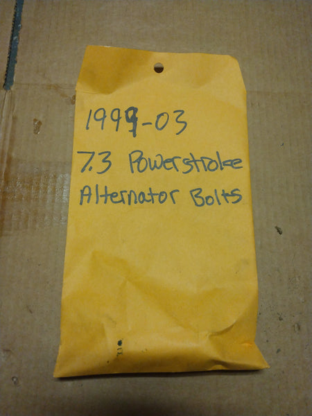 1999-03 7.3 powerstroke alternator hardware