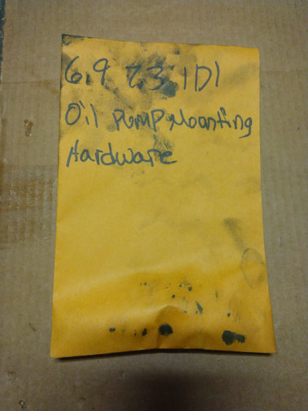 6.9 7.3 idi oil pump mounting hardware