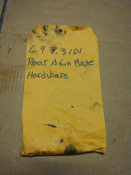 6.9 7.3 idi rear main plate hardware