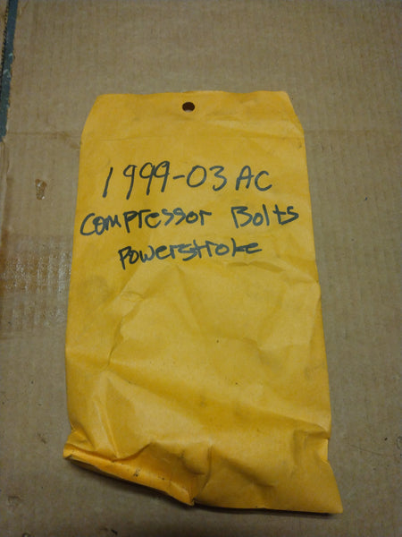 1999-03 7.3 powerstroke AC compressor bolts
