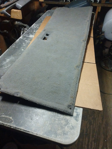 1992-96 bronco tailgate carpet (opal grey)