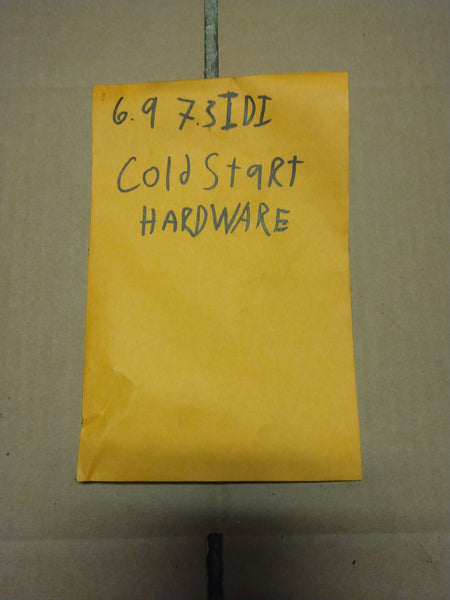 6.9 7.3 idi cold start/high idle solenoid hardware