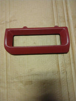 Ford 1992-97 f-series and Bronco climate control bezel (Scarlett red)