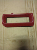 Ford 1992-97 f-series and Bronco climate control bezel (Scarlett red)