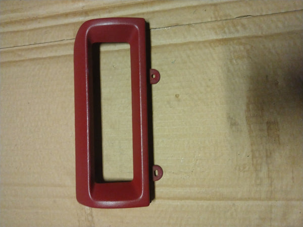 Ford 1992-97 f-series and Bronco climate control bezel (Scarlett red)