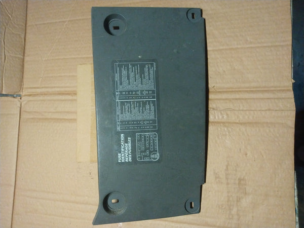Ford 1987-91 f-series and Bronco fuse panel (dark grey)