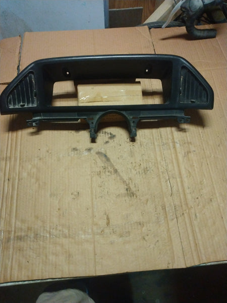 1987-91 dash cluster bezel (black)