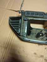 1987-91 dash cluster bezel (black)