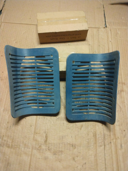1992-97 single cab rear speaker grills (lapis blue)
